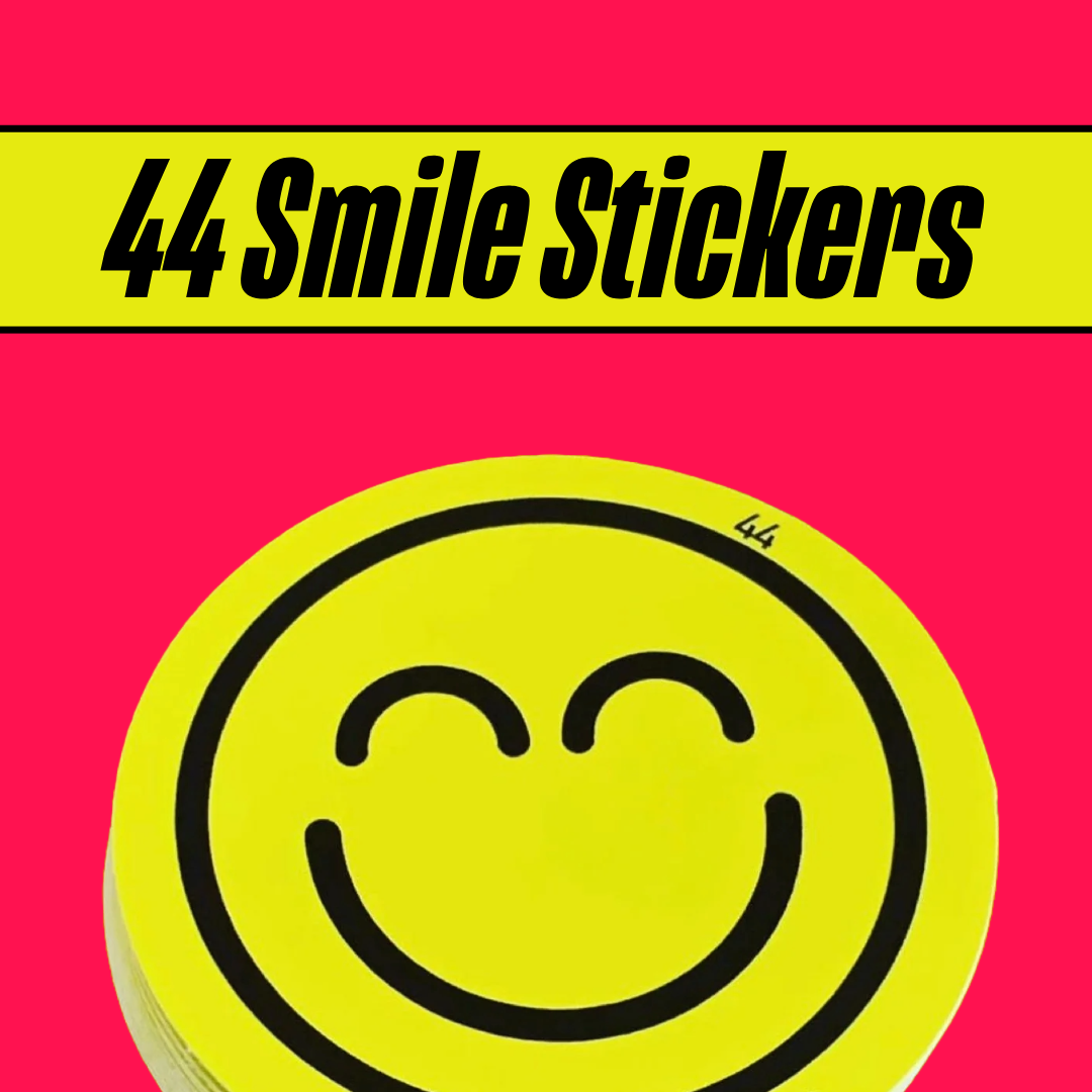 Smile Stickers (44 qty pack)