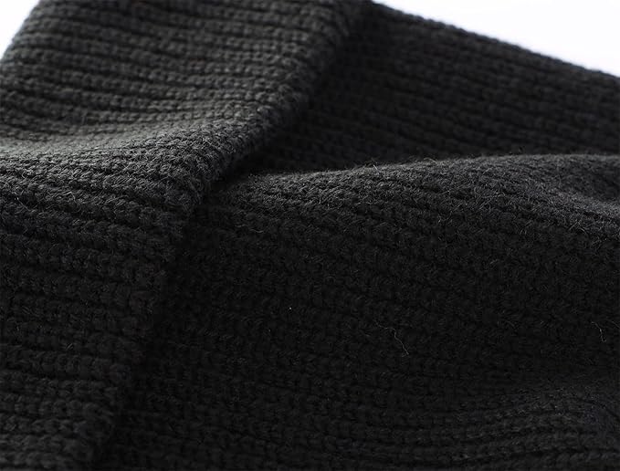 Black Smile Beanie w/ White Tag