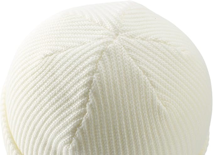 Beige Smile Beanie