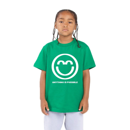 Youth Green Anything is Possible Smile Shirt