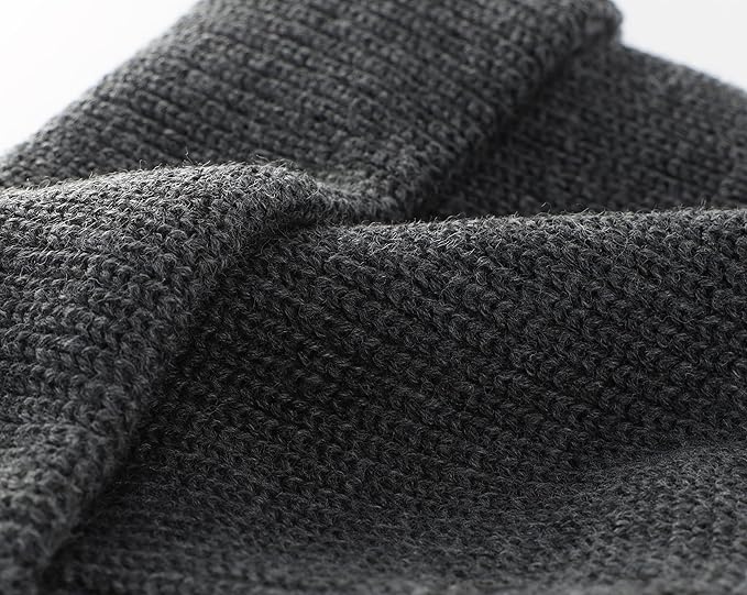 Charcoal Grey Smile Beanie