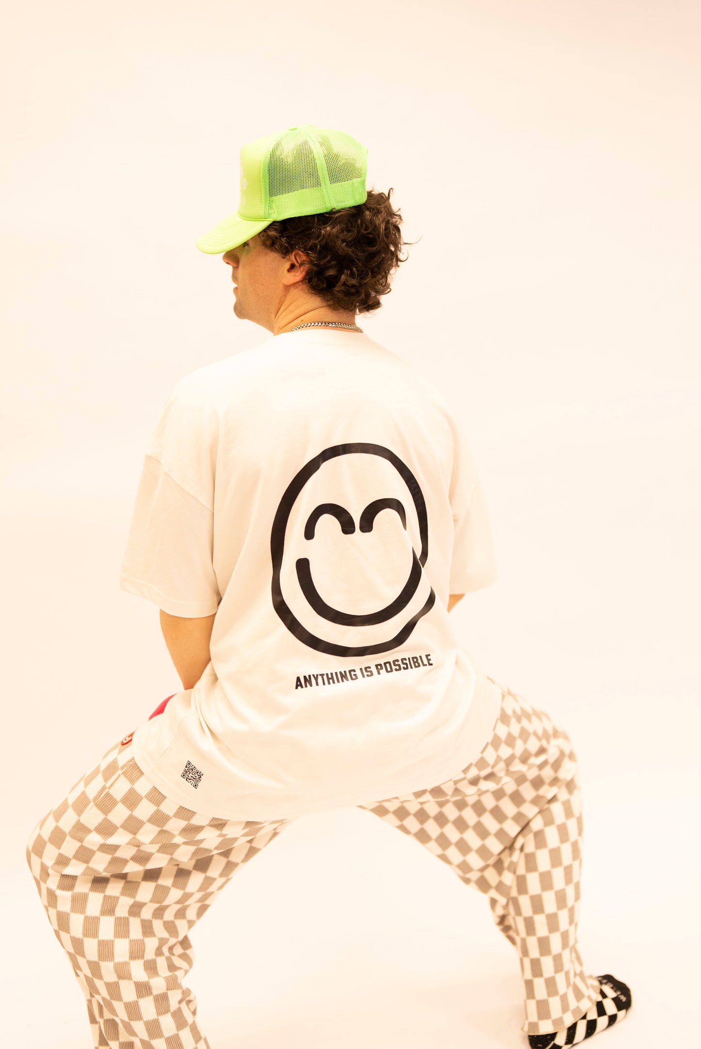 Anything is Possible Smile Shirt - Bone