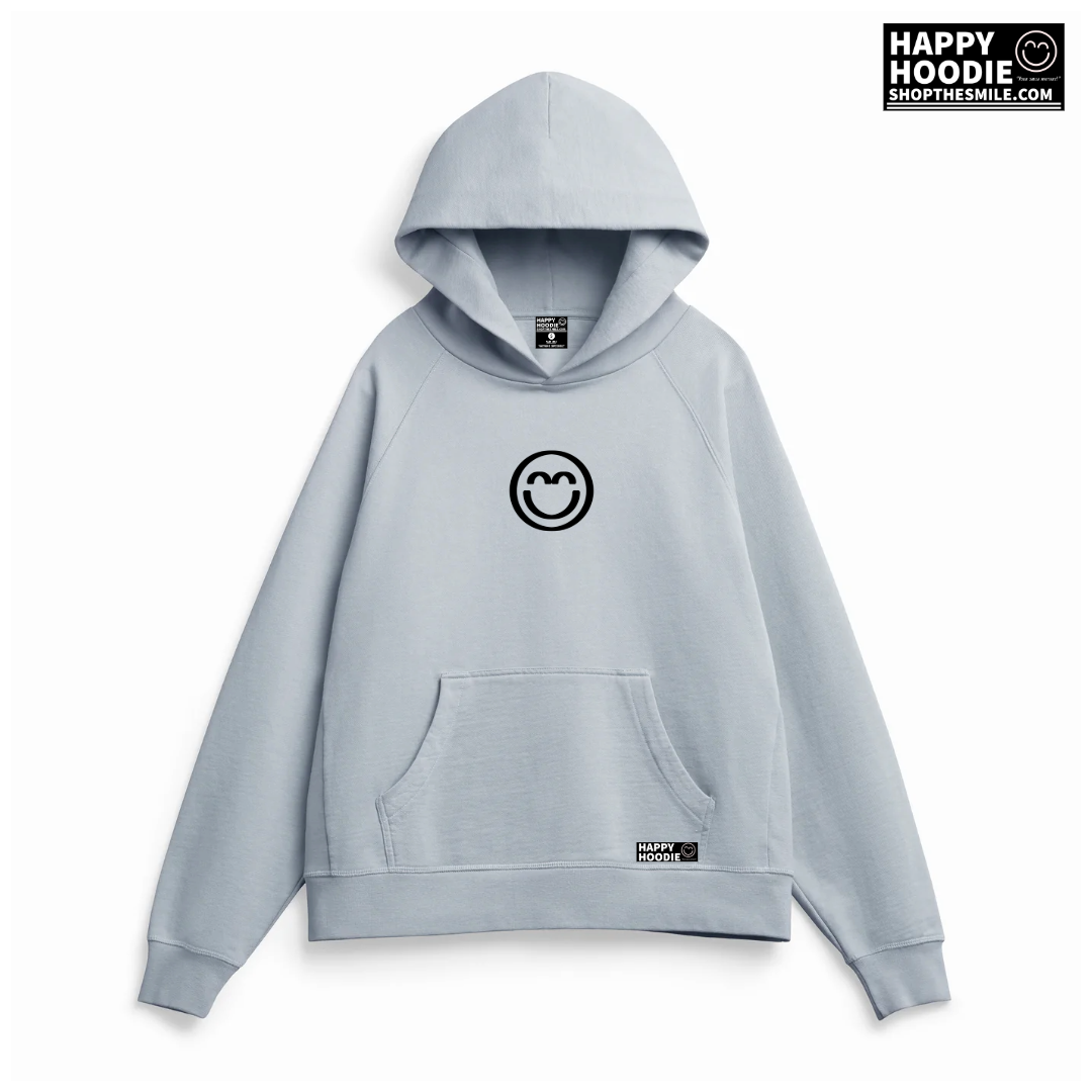 Mineral Organic Heavyweight Hooded Sweatshirt - Happy Hoodie