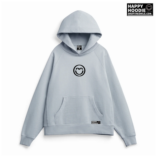 Mineral Organic Heavyweight Hooded Sweatshirt - Happy Hoodie