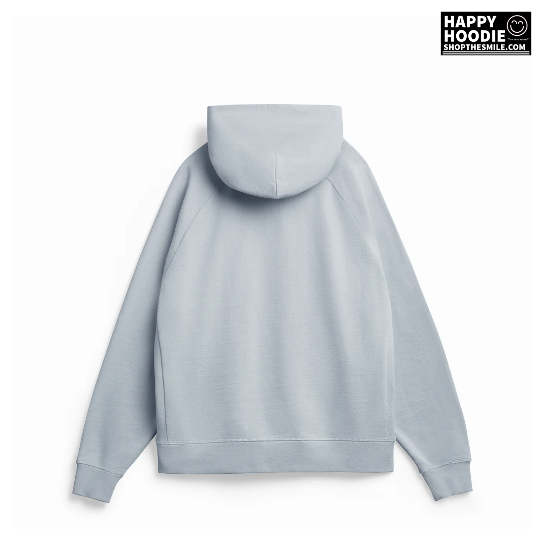 Mineral Organic Heavyweight Hooded Sweatshirt - Happy Hoodie