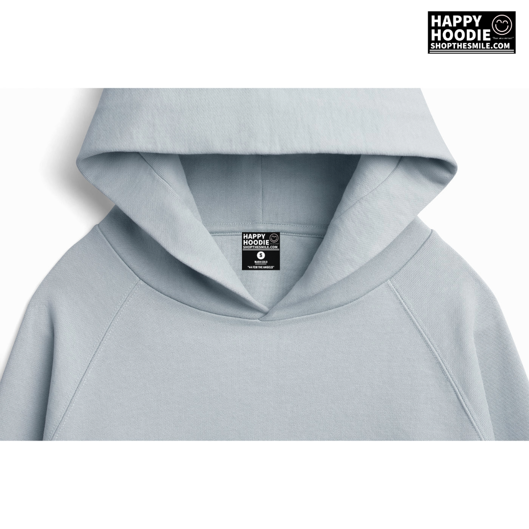Mineral Organic Heavyweight Hooded Sweatshirt - Happy Hoodie