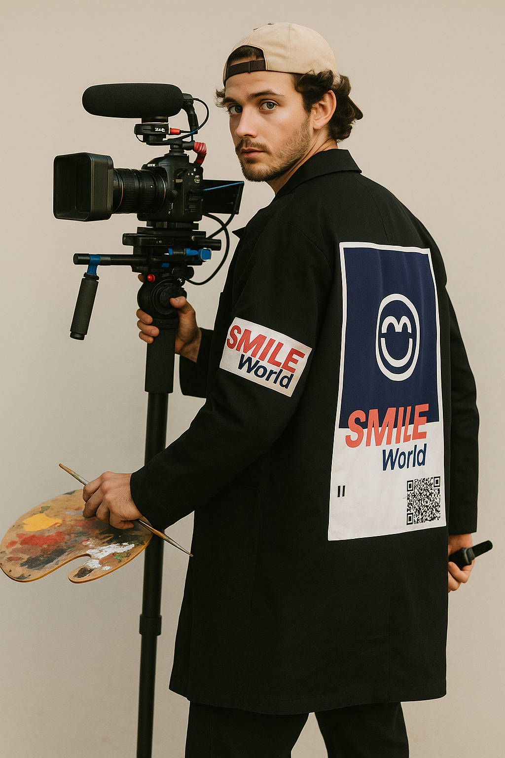 The SMILE WORLD Painters Jacket