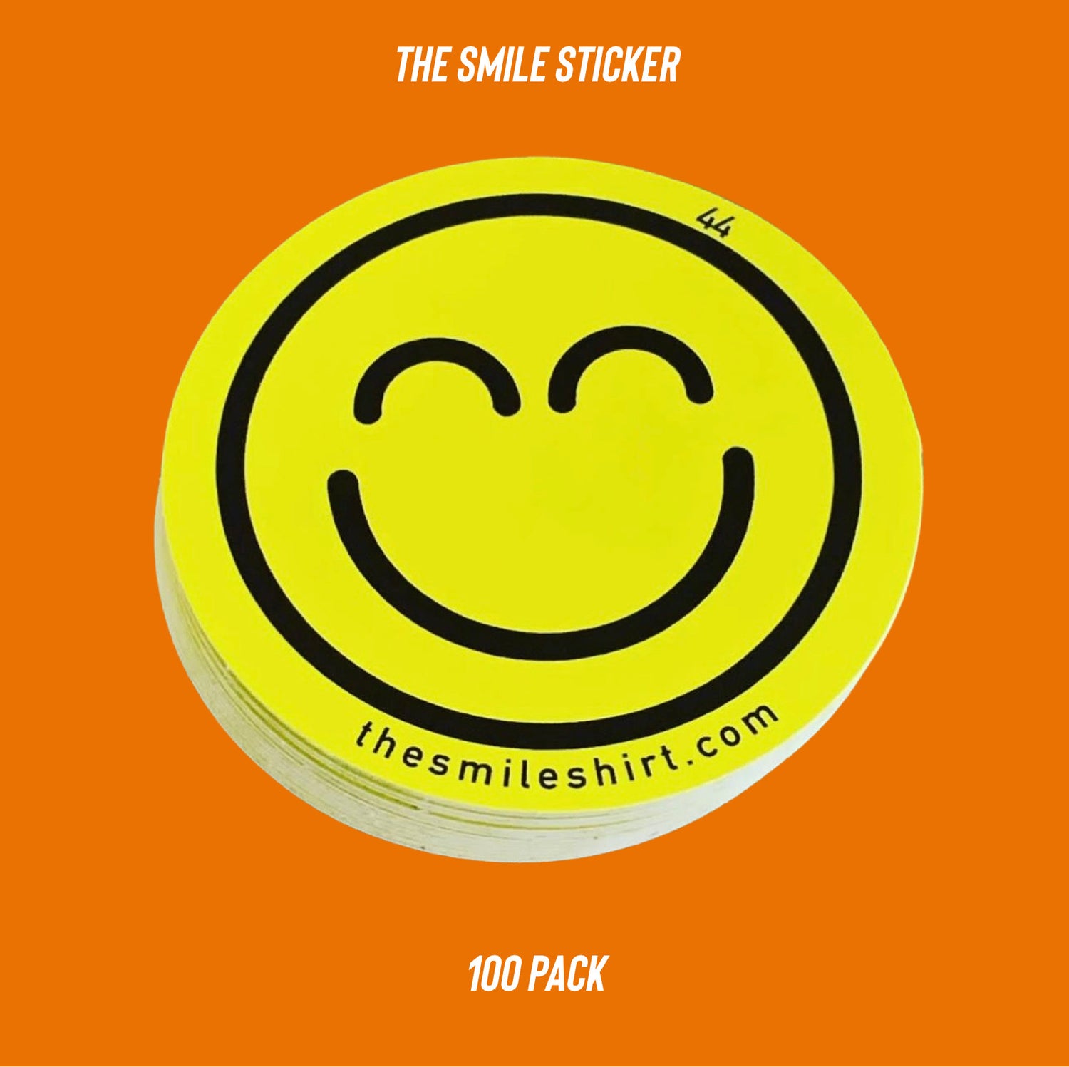 Smile Stickers (44 qty pack)