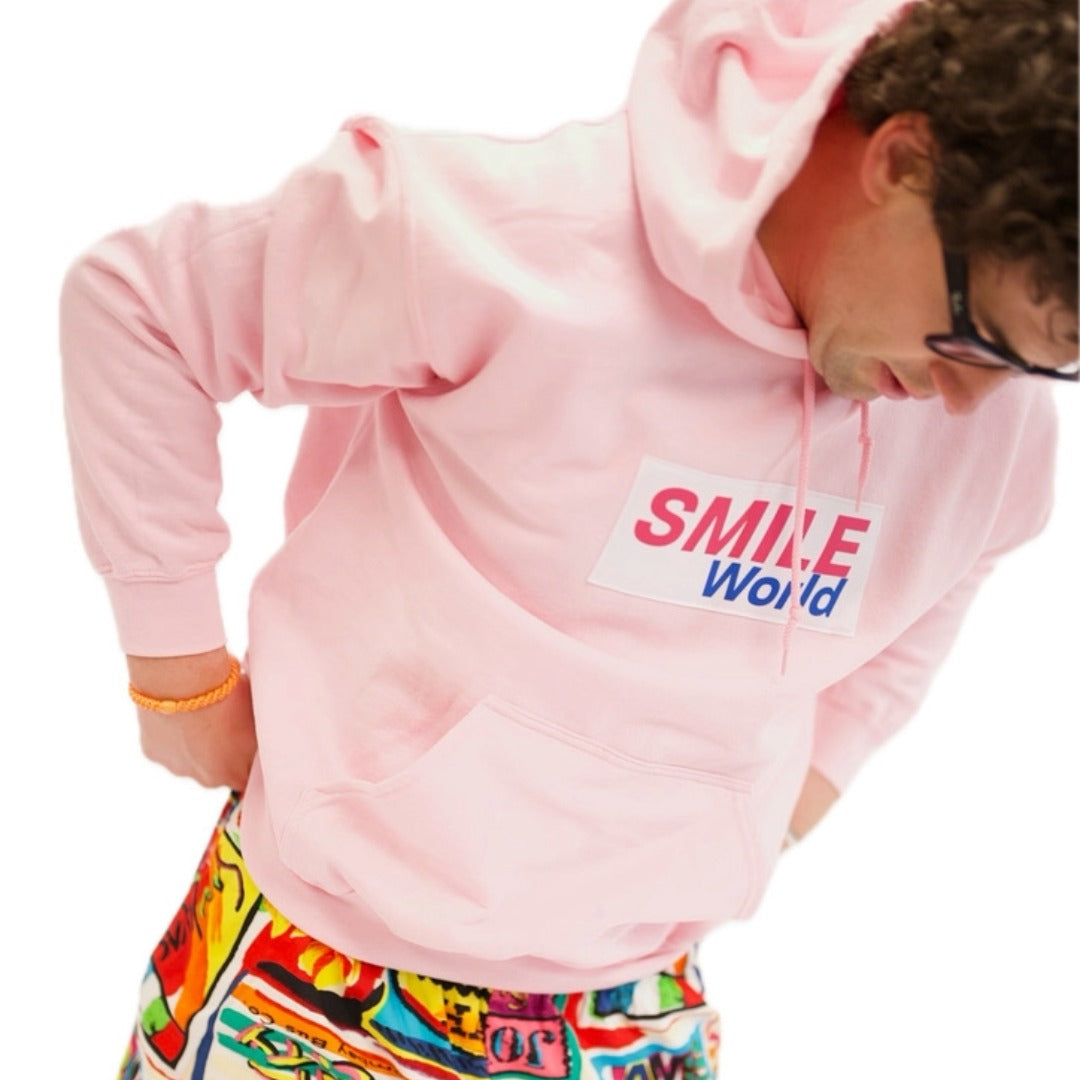 Pink OG Smile World Hoodie