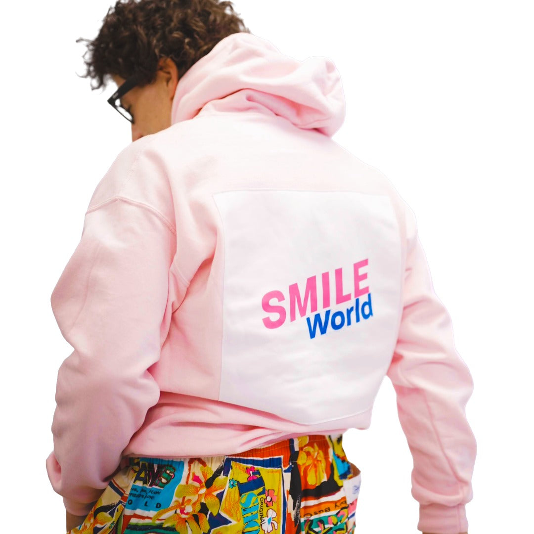 Pink OG Smile World Hoodie