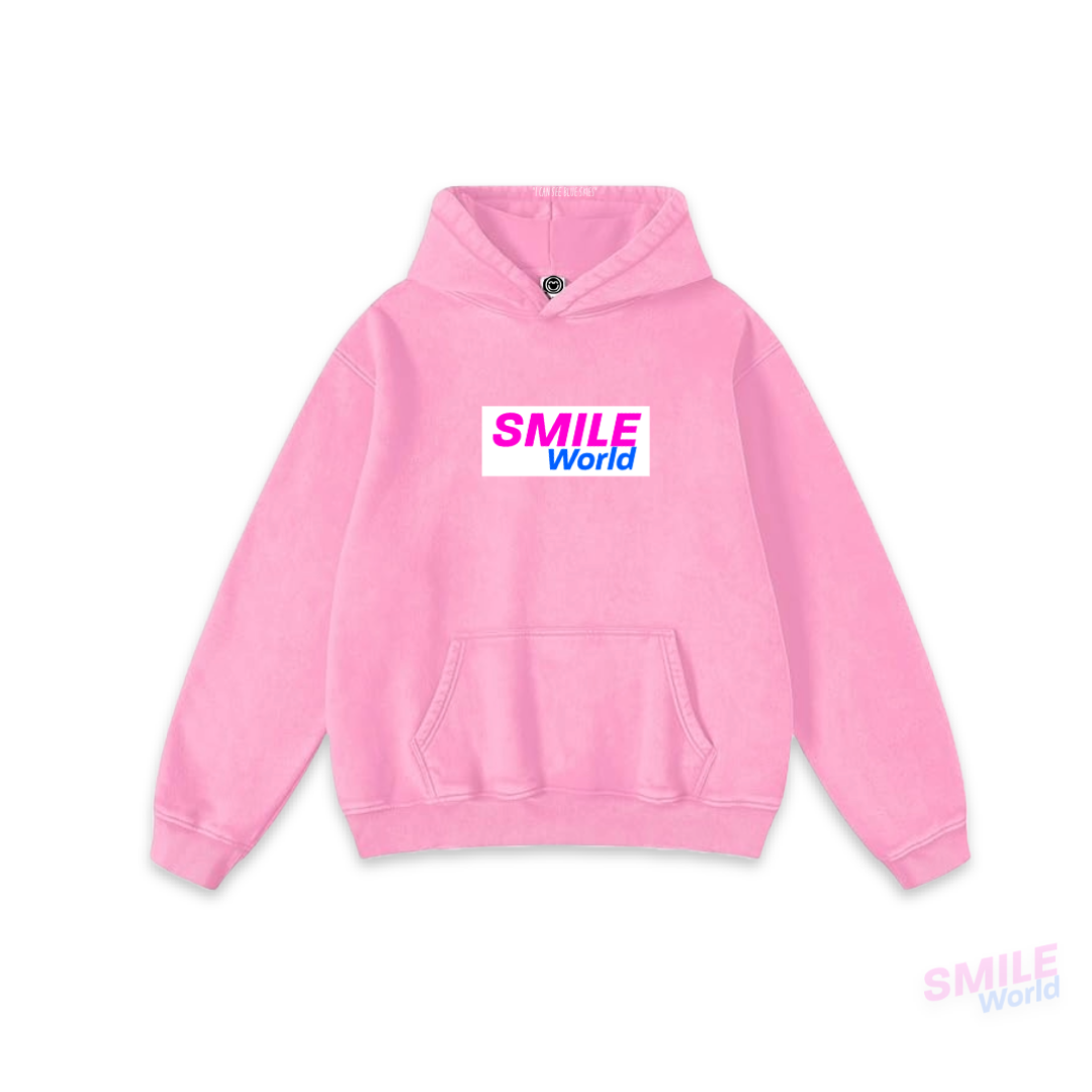 Pink OG Smile World Hoodie