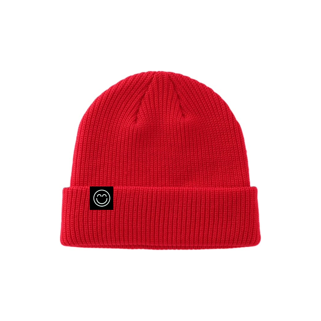 Red Smile Beanie