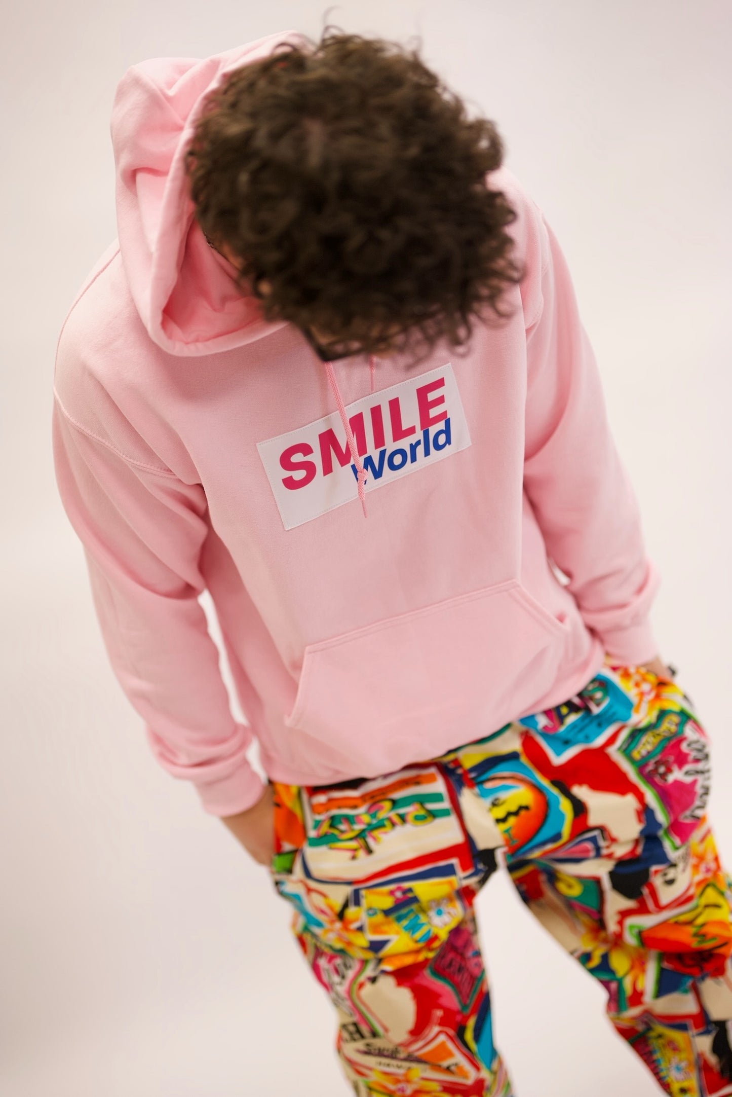 Pink OG Smile World Hoodie