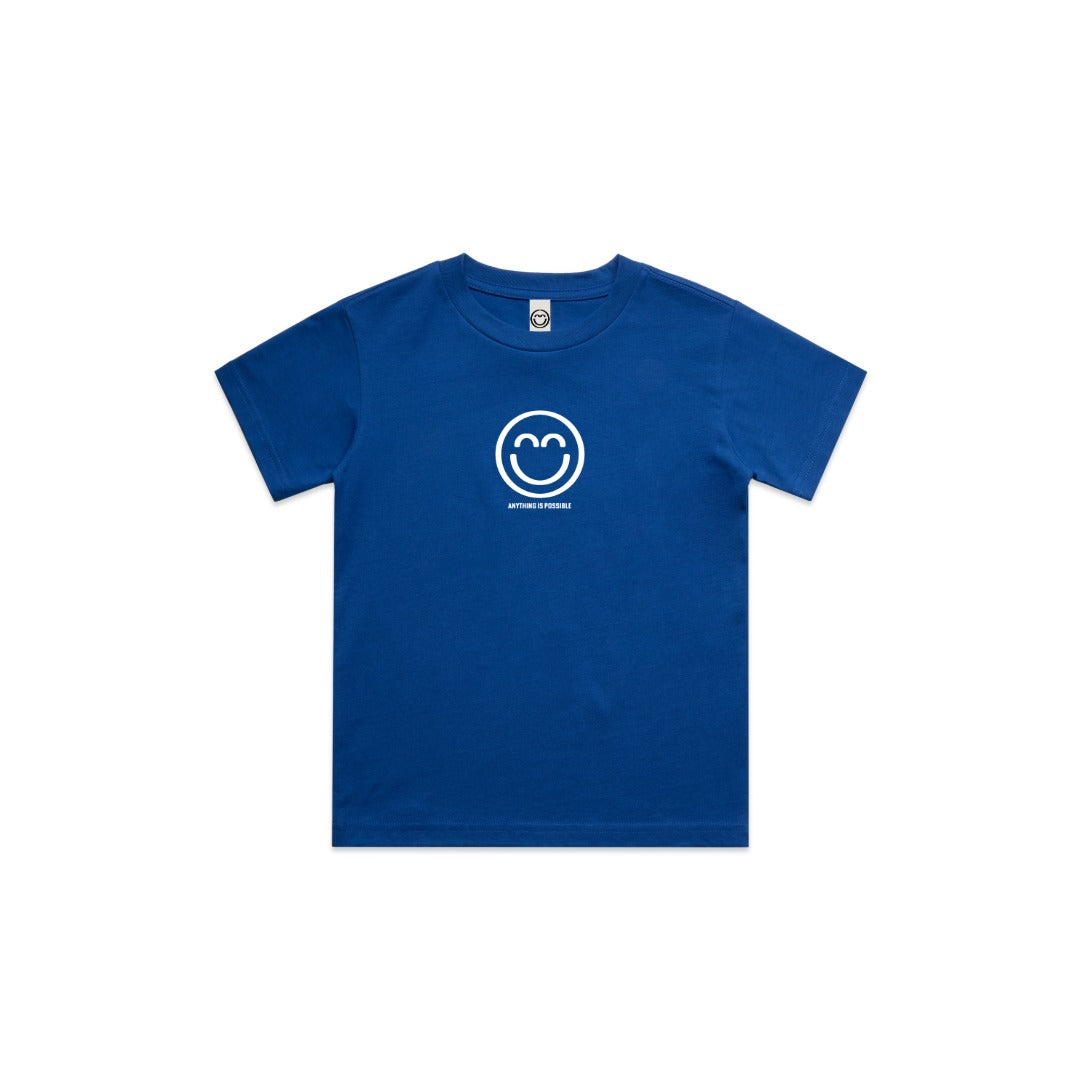 Youth Anything is Possible Smile Shirt (Royal Blue)