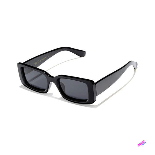 Retro Rectangular Sunglasses – Y2K Vintage Style Unisex with Polarized Lenses