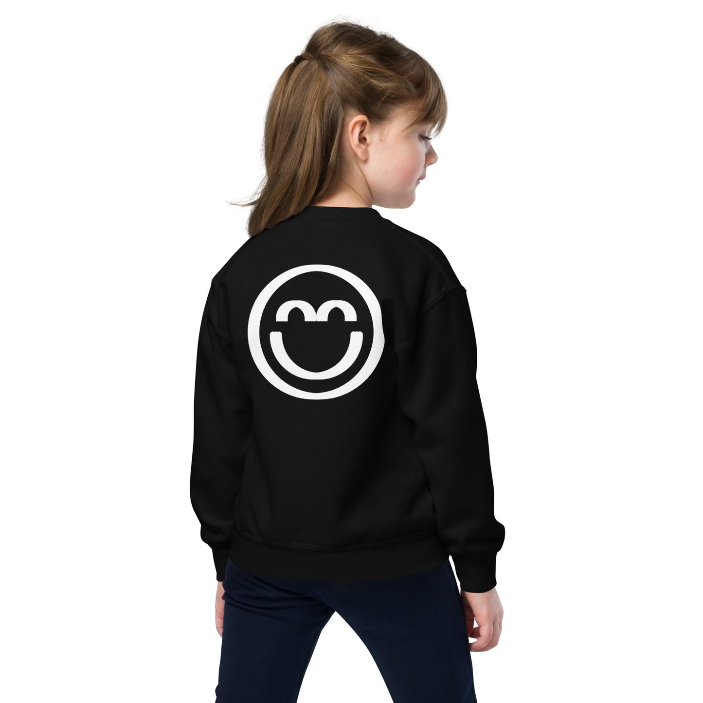 Youth Smile Crewneck Sweatshirt
