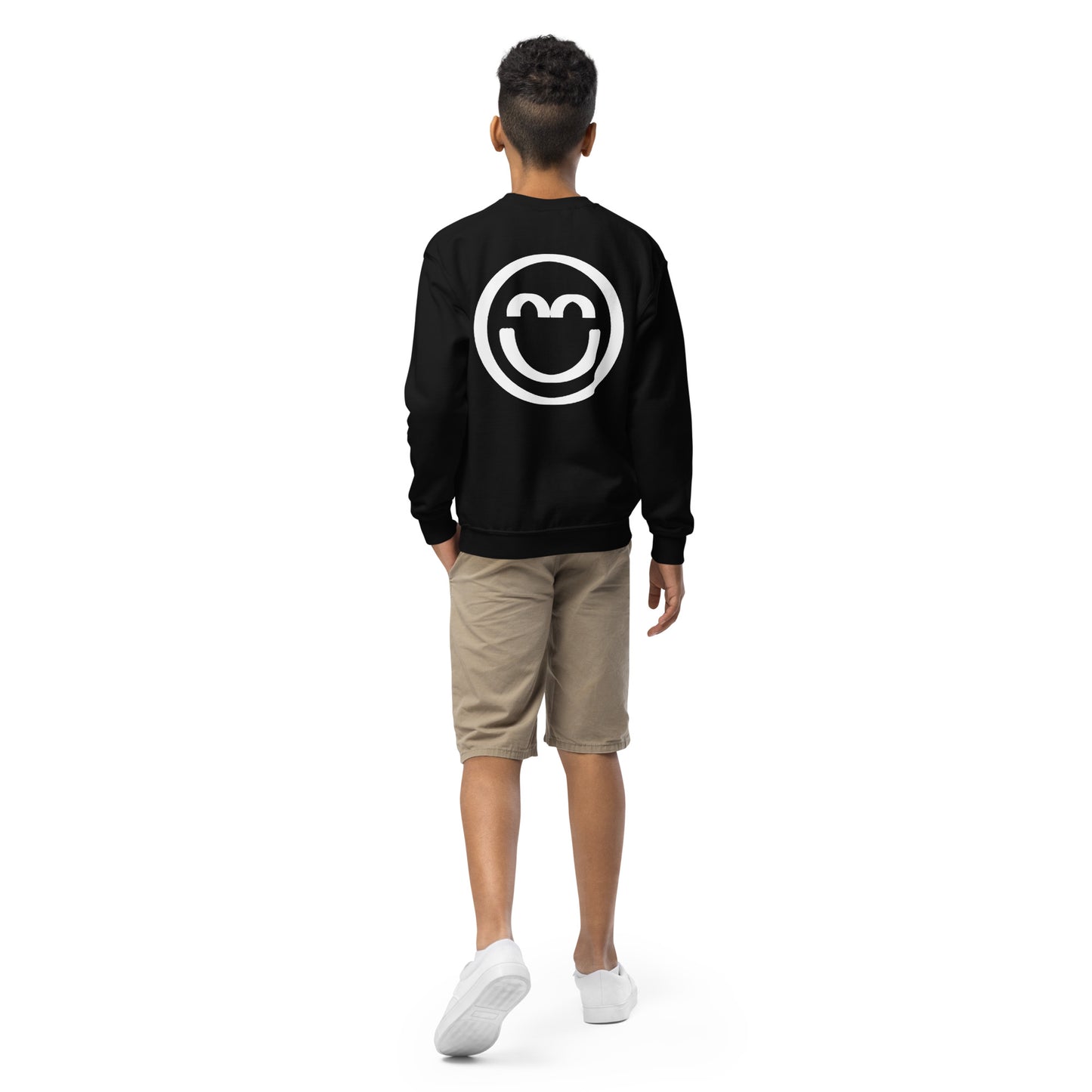 Youth Smile Crewneck Sweatshirt
